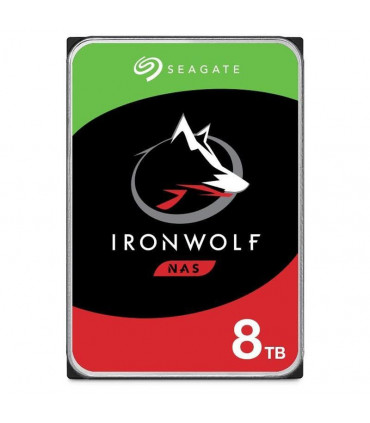 SEAGATE IronWolf 8TB SATA 3.0 256 MB 7200 rpm Discs/Heads 5/10 3,5" ST8000VN004