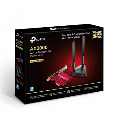 TP-Link Archer TX3000E, Wi-Fi 6, Bluetooth 5.0 PCIe Adapter, 574+2402 Mbit/s