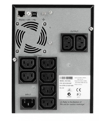 EATON 700 Watts 1000 VA Wave form type Sinewave LineInteractive Desktop/pedestal 5SC1000I
