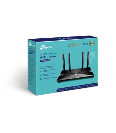 TP-Link Archer AX1500, Wi-Fi 6, 300+1201 Mbit/s