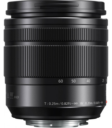 Panasonic Lumix G Vario 12-60mm f/3.5-5.6 Power O.I.S. objektiiv, must