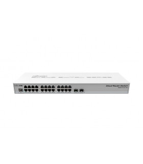 MIKROTIK NET ROUTER/SWITCH 24PORT 1000M/CRS326-24G-2S+RM
