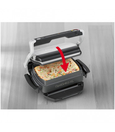 Tefal GC724D12 OptiGrill+ XL, Snacking Baking küpsetusvorm, inox