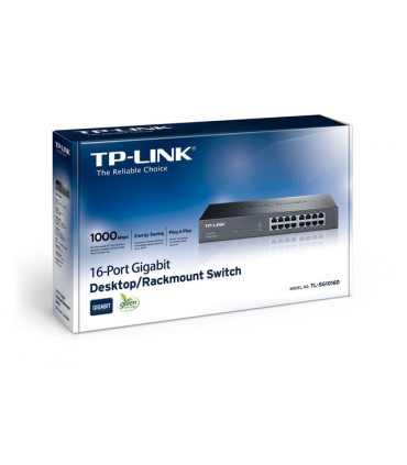 TP-LINK NET SWITCH 16PORT 1000M/TL-SG1016D