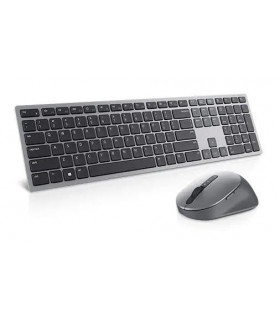 Dell Premier Multi-Device Keyboard and Mouse KM7321W Wireless, Batteries included, US, Titan grey