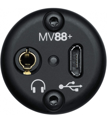 Shure Microphone and Video kit MV88+DIG-VIDKIT Black