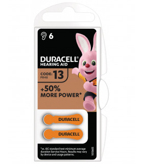 Duracell kuuldeaparaadile 13 6tk.
