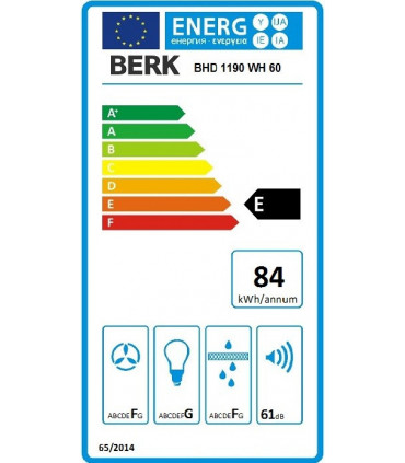 Berk BHD 1190 WH 60