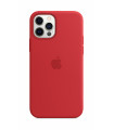 Apple iPhone 12 / 12 Pro silikoonümbris, punane