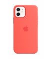 Apple iPhone 12 / 12 Pro silikoonümbris, roosa