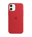 Apple iPhone 12 mini silikoonümbris, punane