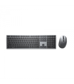 Dell Premier Multi-Device Keyboard and Mouse  KM7321W  Wireless, Batteries included, RU, Titan grey