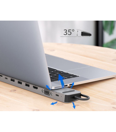 REAL-EL CQ-1000 multifunktsionaalne HUB