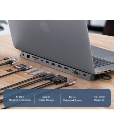 REAL-EL CQ-1000 multifunktsionaalne HUB