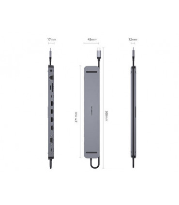 REAL-EL CQ-1000 multifunktsionaalne HUB