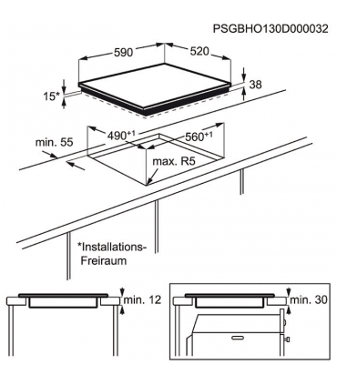 Electrolux EHF6232FOK 3-ne