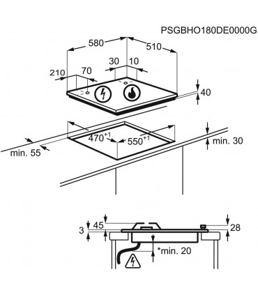 Electrolux KGG6407K gaas