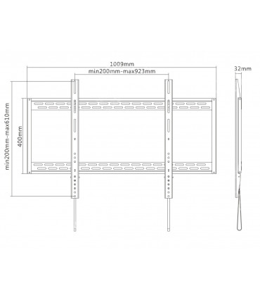Sanelli WM901 Seinakinnitus