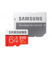 Samsung Evo+ microSDXC 64GB adapteriga