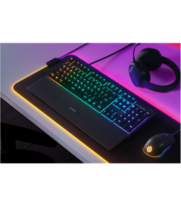 SteelSeries Apex 3 Gaming Keyboard, US Layout, Wired, Black