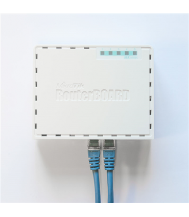 Mikrotik Wired Ethernet Router (No Wifi) RB750Gr3, hEX, Dual Core 880MHz CPU, 256MB RAM, 16 MB (MicroSD), 5xGigabit LAN, USB, PC