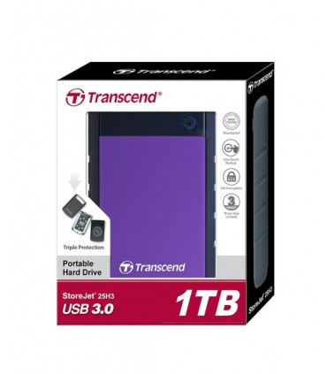 Transcend StoreJet 1TB lilla