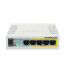 MikroTik Cloud Router Switch RB260GSP 1000 Mbit/s, Ethernet LAN (RJ-45) ports 5, Desktop