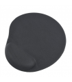 Gembird Gel mouse pad with wrist support Black, 240 x 220 x 4 mm