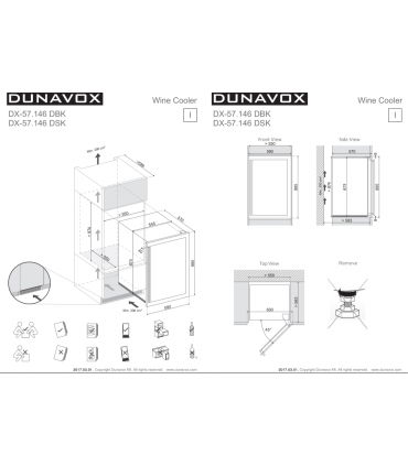Dunavox DX57.146DWK