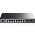 TP-LINK Switch TL-SG2210P Web Managed, Desktop/Wall mountable, SFP ports quantity 2, PoE ports quantity 8, Power supply type Ext