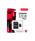 Kingston UHS-I 32 GB, microSDHC/SDXC Industrial Card, Flash memory class Class 10, UHS-I, U3, V30, A1, SD Adapter