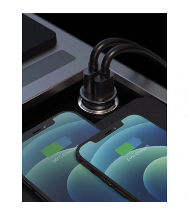 Swissten autolaadija USB/USB-C Power Delivery/ Quick Charge 3.0 36W