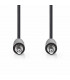 Nedis audiokaabel 3,5mm pistik - 3,5mm pistik, 5m