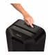 Fellowes Powershred LX41 Black, 17 L, Credit cards shredding, Mini-Cut Shredder, Paper handling standard/output 8 sheets per pas