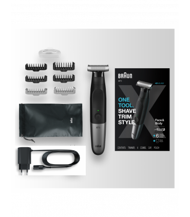 Braun XT5200 Series X habemetrimmer/piirel, pardel ja kehahoolduskomplekt