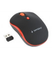 GEMBIRD MOUSE USB OPTICAL WRL BLACK/RED MUSW-4B-03-R
