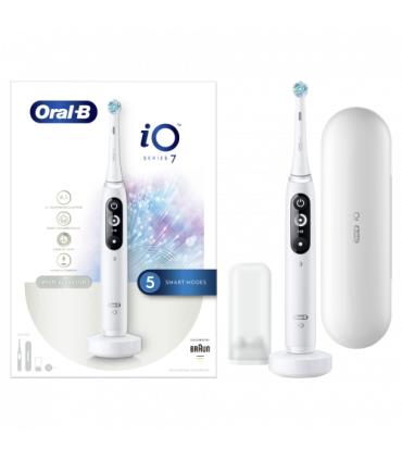 Braun Oral-B iO7 Series, valge Alabaster (iOM7.1A1.1BD)