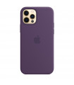 Apple iPhone 12 / 12 Pro silikoonümbris MagSafe, lilla