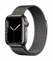 Apple Watch 7 GPS+LTE, 41mm, roostevaba korpus ja hall metallrihm