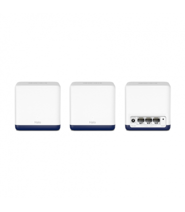 Mercusys AC1900 Whole Home Mesh Wi-Fi System Halo H50G (3-Pack) 802.11ac, 300+600 Mbit/s, Ethernet LAN (RJ-45) ports 3, Mesh Sup
