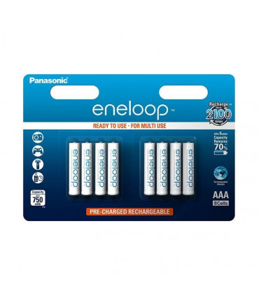 Panasonic eneloop aku AAA 750 8BP