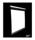 Elite Screens Manual Series M100NWV1 Diagonal 100 ", 4:3, Viewable screen width (W) 203 cm, White
