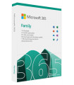Microsoft M365 Family 6GQ-01556 FPP, 1-6 PCs/Macs user(s), Subscription, License term 1 year(s), English, Medialess, P8, 6 TB On