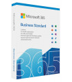 Microsoft 365 Business Standard  KLQ-00650 FPP, Subscription, License term 1 year(s), English, Medialess, P8, Premium Office App