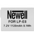Newell aku Canon LP-E8