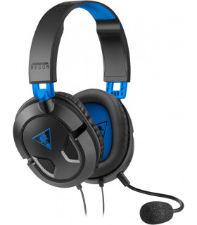 Turtle Beach kõrvaklapid + mikrofon Recon 50P, must/sinine