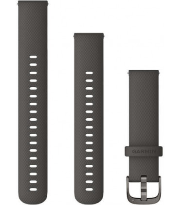 Garmin kellarihm Venu 2S 18mm, graphite/slate