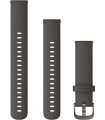 Garmin kellarihm Venu 2S 18mm, graphite/slate