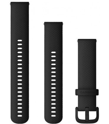 Garmin kellarihm Venu Sq 20mm, must