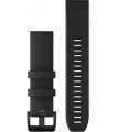 Garmin kellarihm QuickFit 22mm, must silikoon/stainless steel